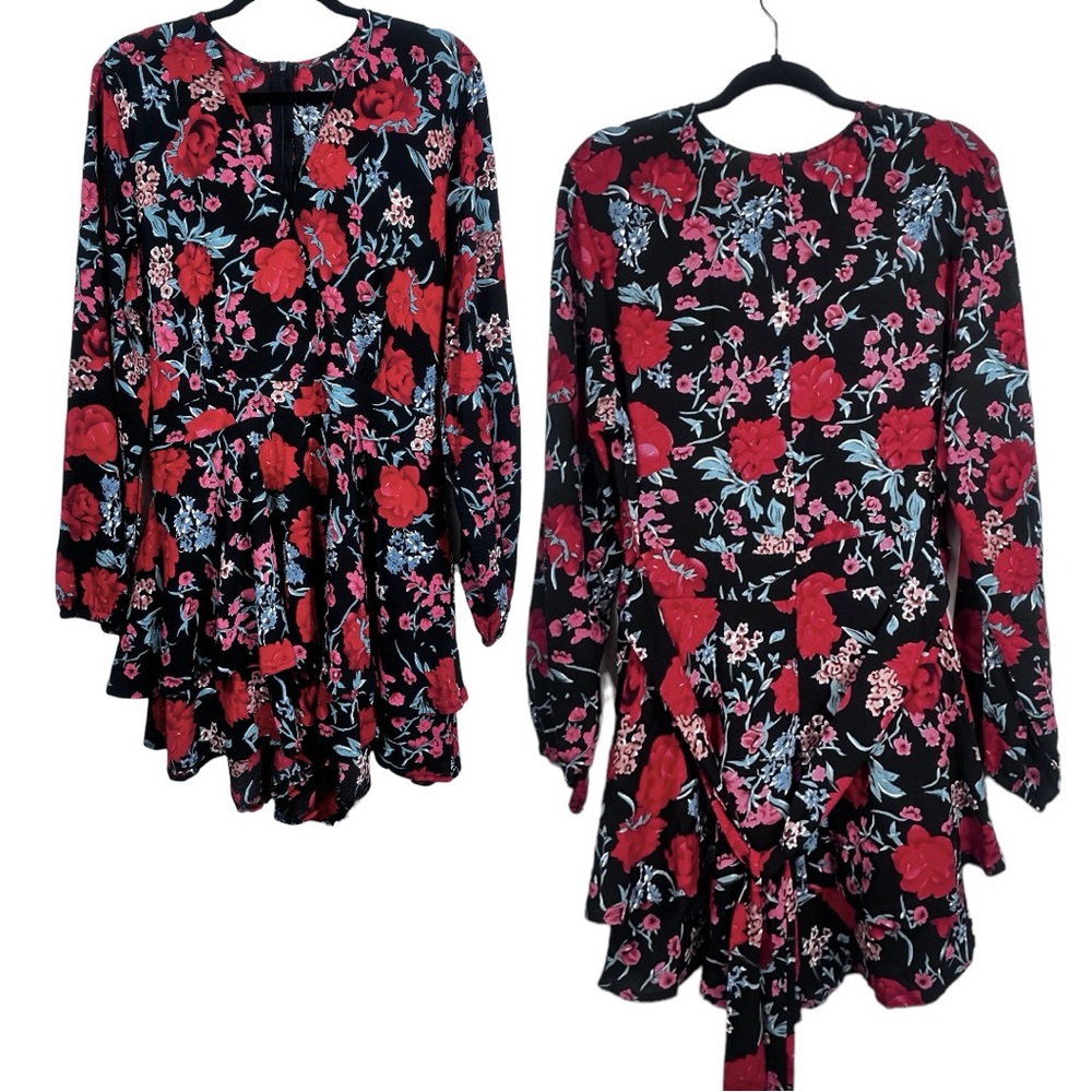 Carol Wren shorts romper NEW XL women's belted shortalls